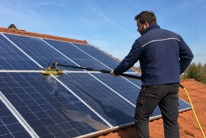 Nettoyage et entretien de panneaux solaires à Challans
